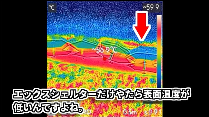 サーモグラフィーのチェック結果に驚き！