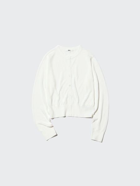【ユニクロ】きれいめ＆上品なシアーカーディガン
