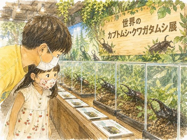 【山口県宇部市】世界中の珍しいカブトムシやクワガタが大集合するイベント開催！食虫植物展も同時開催