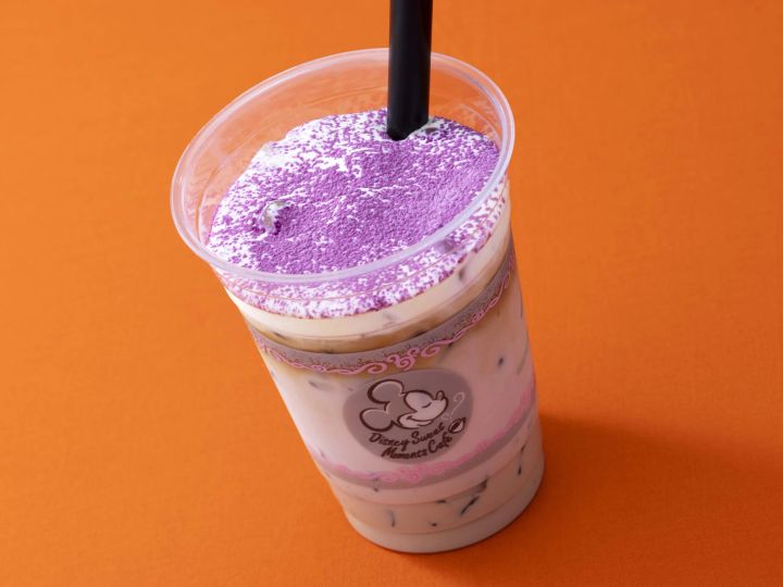 アイス紫イモカフェラテ