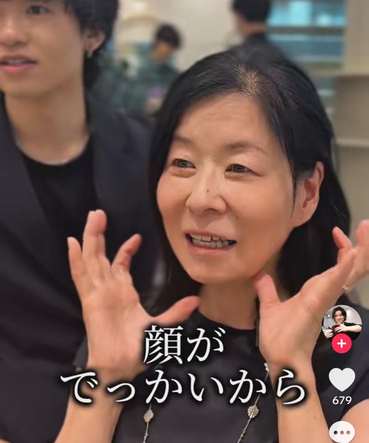 「顔が大きく見える」悩む女性が大変身！