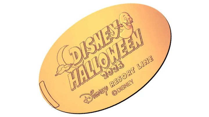 ディズニーリゾートライン オリジナルデザインのスーベニアメダル