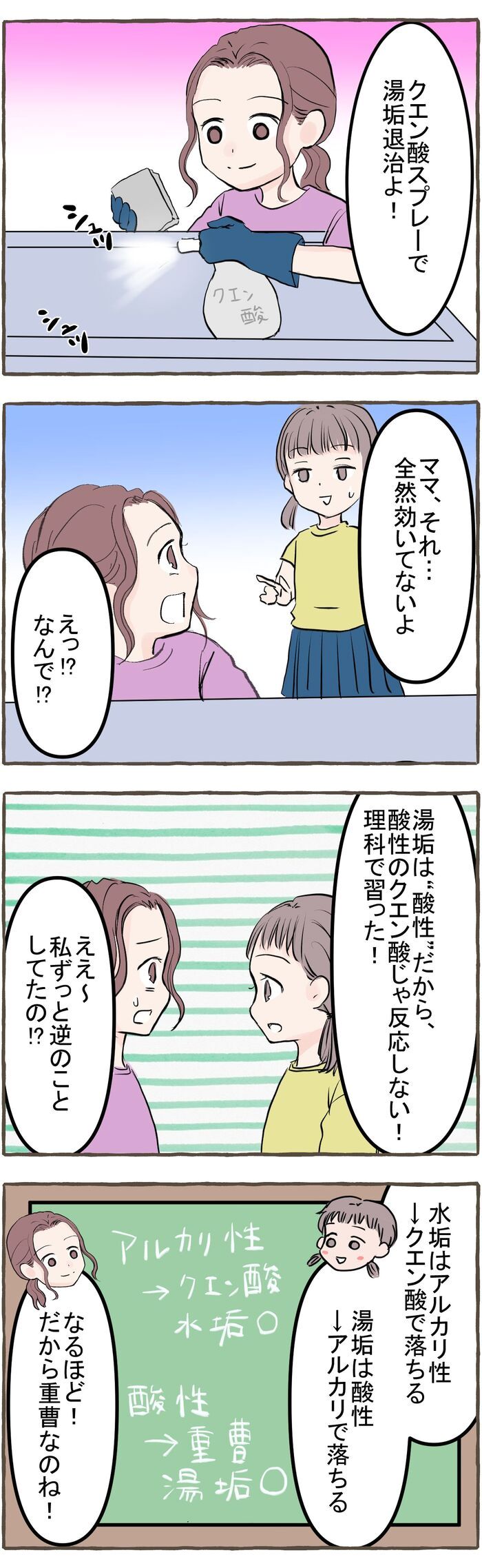「クエン酸では落ちない！？」湯垢に効果バツグンな〈意外なキッチンアイテム〉とは！