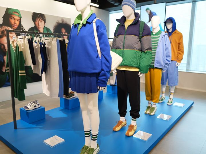 GU_SPORT（スポーツ）：スポーツミックスした鮮やかなストリートスタイル