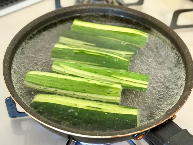 茹できゅうり