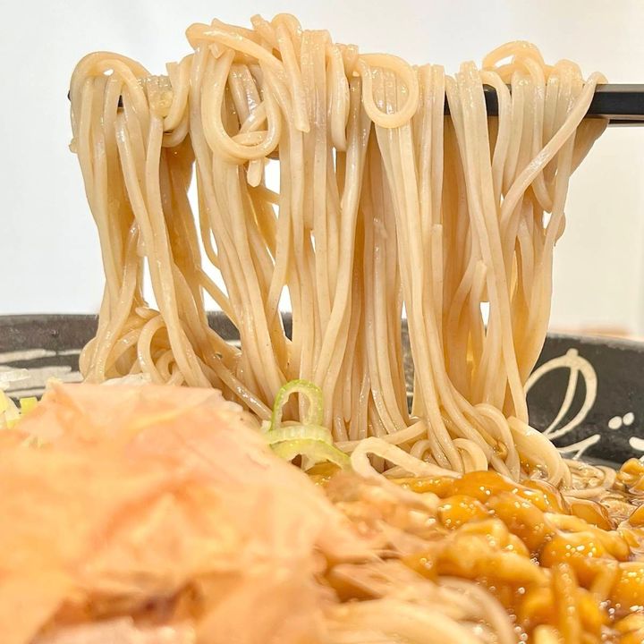 ゆで太郎の「冷しなめこおろしそば」