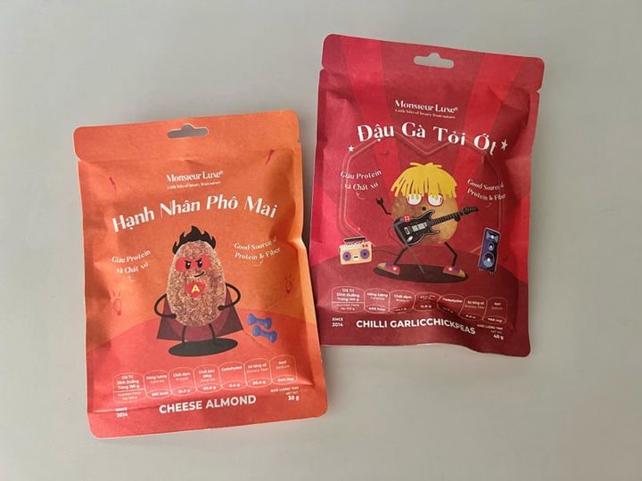 ベトナムお土産味つきアーモンド