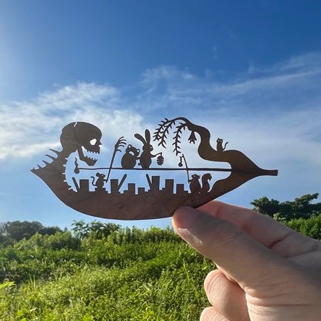 【神奈川県横浜市】「リト@葉っぱ切り絵展in横浜みなとみらい」の夏休み特別企画！中学生以下は入場無料