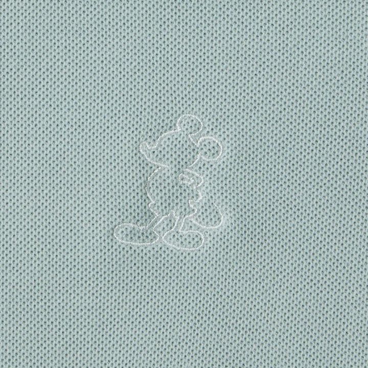 刺繍ポロシャツ ミッキー デザインアップ