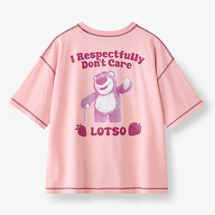 配色ステッチプリントTシャツ 「トイ・ストーリー」 ロッツォ バックスタイル