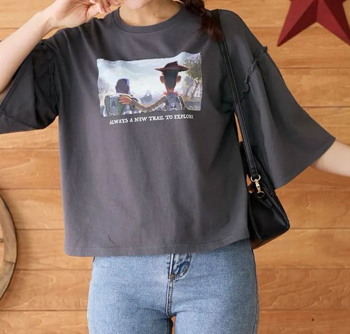 袖フレアTシャツ 「トイ・ストーリー」