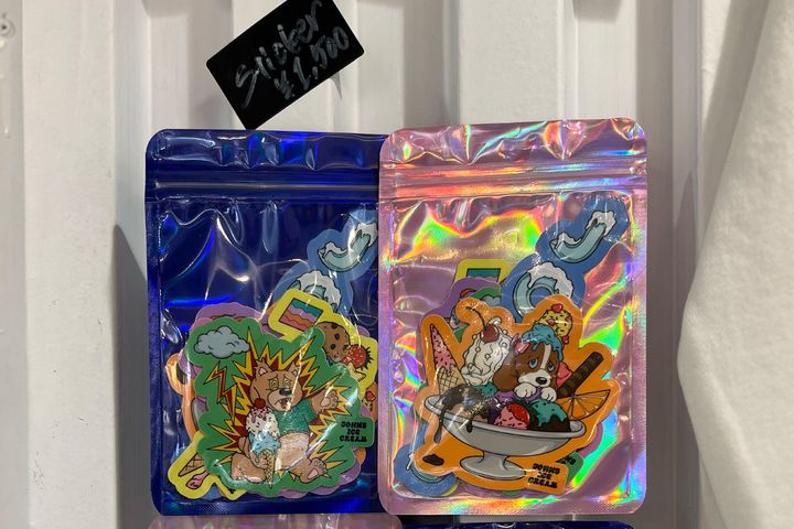 「ステッカー6枚セット」1500円