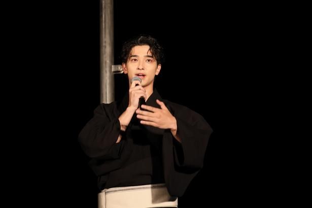 「またこうして戻ってこられることが嬉しいです」と語った横浜流星 [c]2026「汝、星のごとく」製作委員会 [c]凪良ゆう／講談社ゆう／講談社