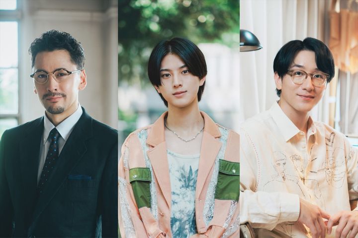 ドラマ『恋をするなら二度目が上等 season2』に出演する（左から）深水元基、阿久根温世（ICEx）、大貫勇輔 （C）「恋をするなら二度目が上等 season2」製作委員会・MBS width=