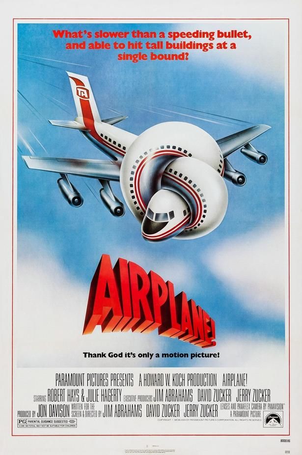 『フライングハイ』のビジュアルでインパクトを放つ捻じれた飛行機も登場するぞ！ [c] Paramount/courtesy Everett Collection