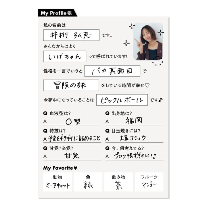 井桁弘恵Profile