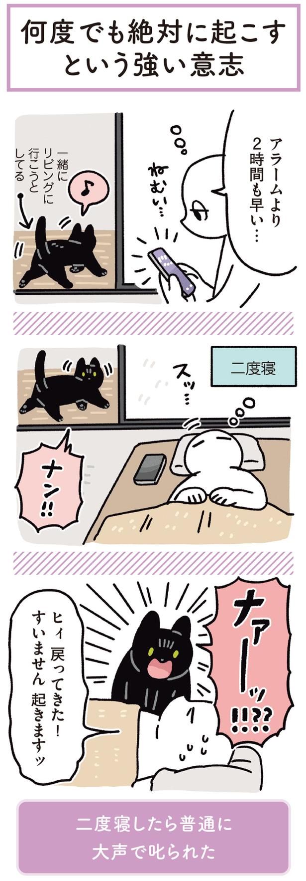すいません 起きますッ