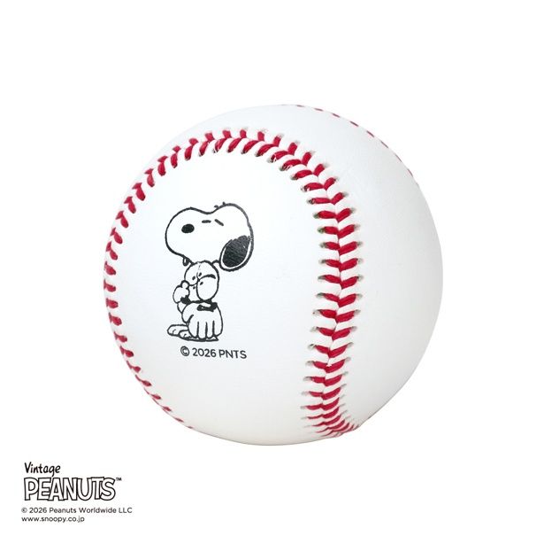 「PEANUTS サインボール」(1870円) (C) 2026 Peanuts Worldwide LLC