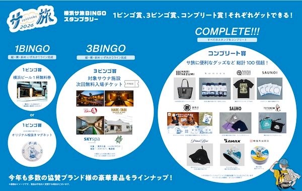 【神奈川県横浜市】サウナにクラフトビール、観光スポットまで！横浜の魅力を楽しめる夏の周遊企画を開催