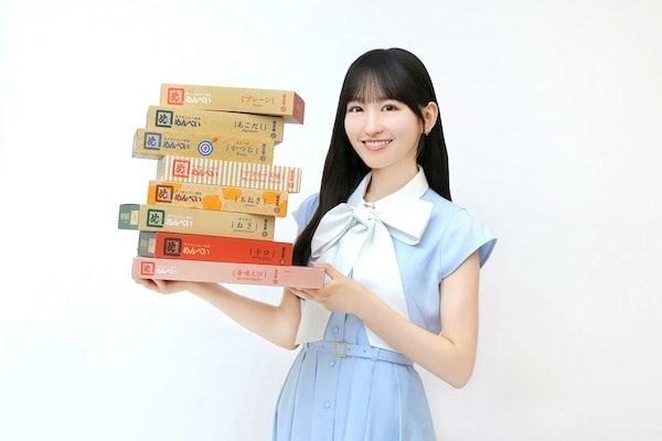 「めんべい」が25周年を迎え乃木坂46・一ノ瀬美空氏とコラボ！めんべい総選挙も実施