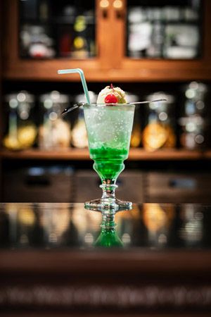 【奈良県奈良市】「喫茶52」看板ドリンク2種が、最後は本来の姿へ変化する夏限定かき氷として登場！