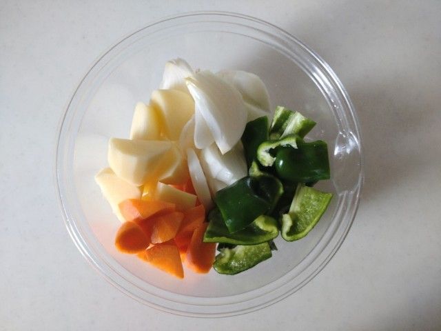 カットした野菜