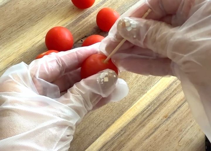 ミニトマトとしらすのナムル