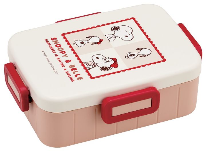 スケーター SNOOPY＆BELLE 4点ロックランチボックス