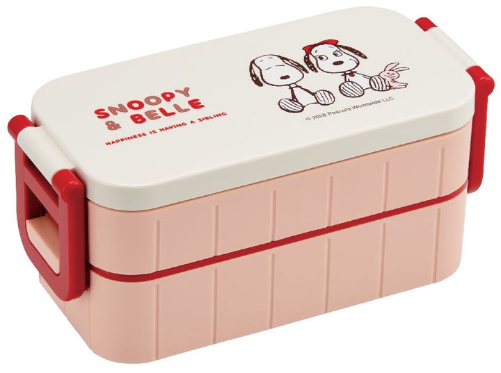 スケーター SNOOPY＆BELLE タイトランチボックス2段