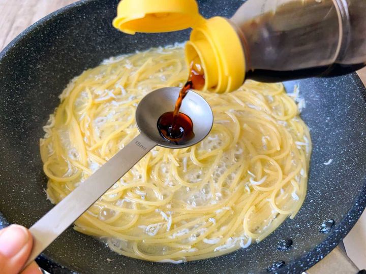 「大葉しらすパスタ」レシピ