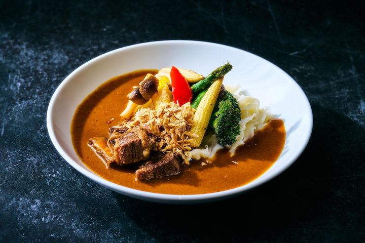 カレーココナッツ刀削麺