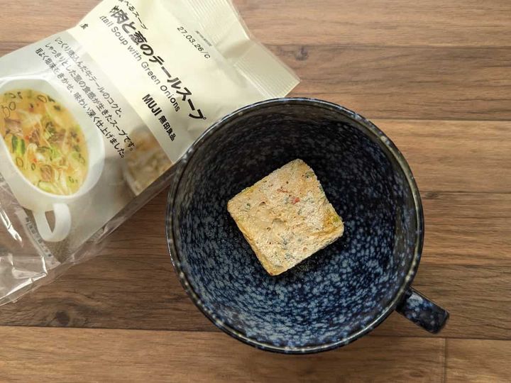 無印良品 食べるスープ 牛肉と葱のテールスープ