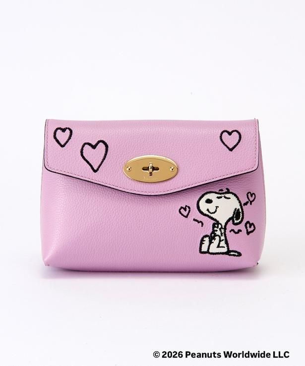 「PEANUTS ダーリー コスメティックポーチ(ライラックブロッサム)」(8万4700円)