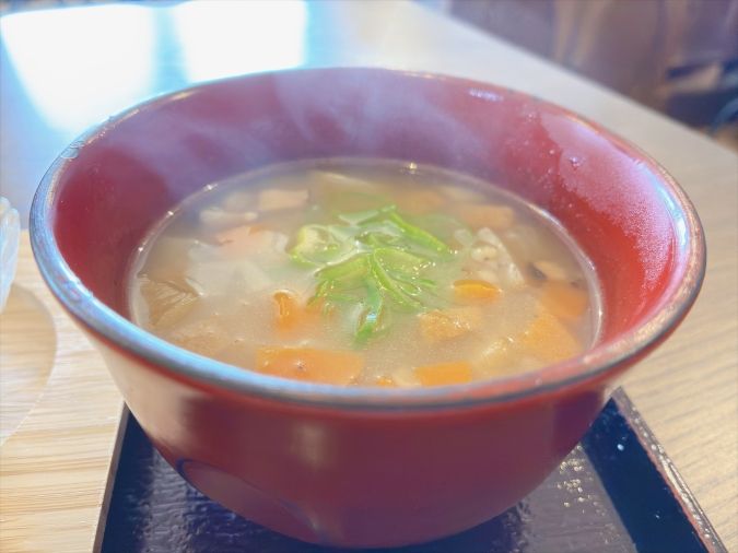お蕎麦の丈二 丈セット けんちん汁