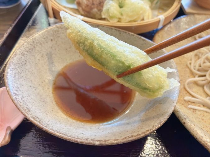 お蕎麦の丈二 野菜天