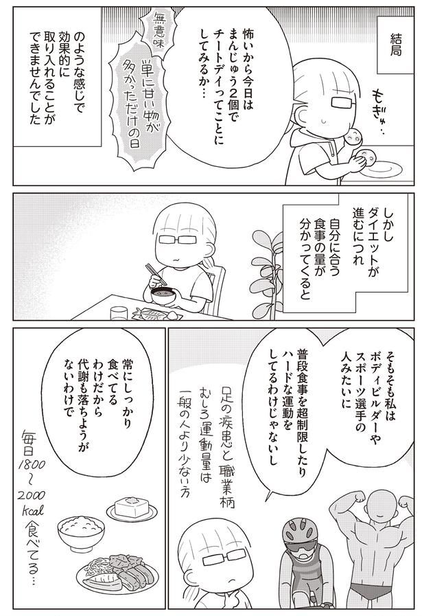 ダイエットが進むにつれ （C）なぎまゆ／KADOKAWA