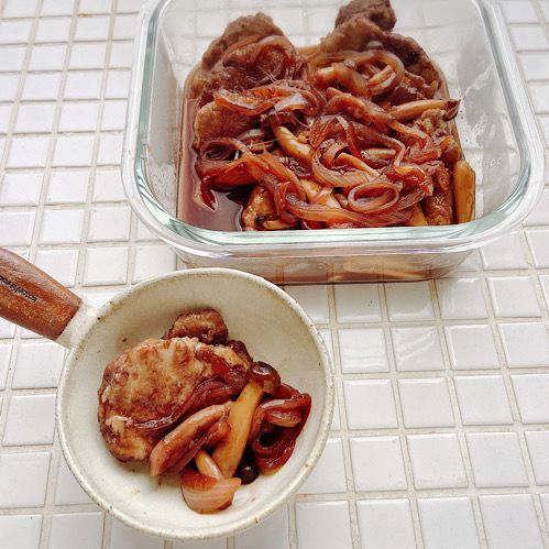 豚ヒレの赤ワイン煮