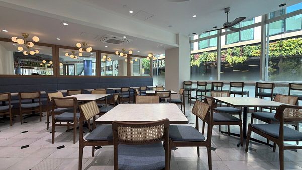 【福岡県福岡市】博多・明治公園に朝から夜まで表情を変えるオールデイダイニング「GABBI」がオープン