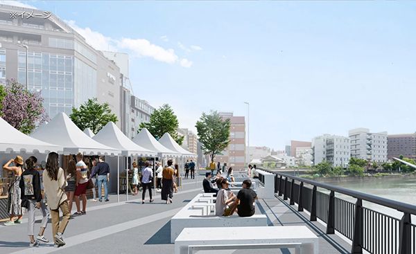 【福岡県福岡市】清流公園の北側・橋上エリアが9月に供給開始！テイクアウト3店舗も同時オープン
