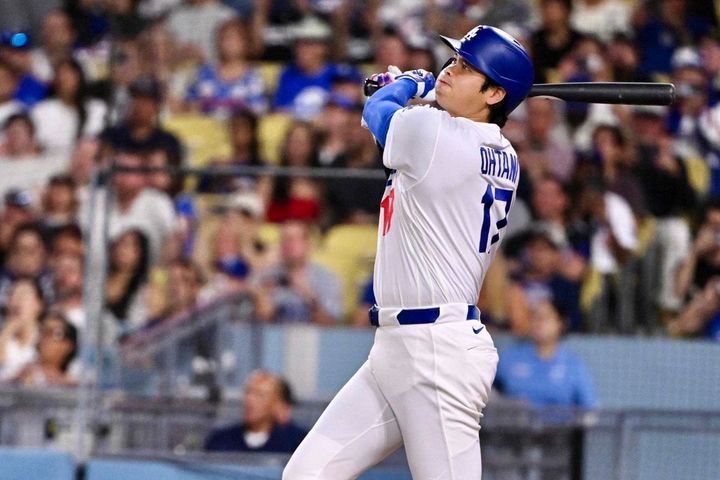 今季27号2ランを放ったドジャース・大谷翔平（C）Getty Images