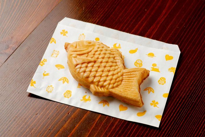 道の駅遠野風の丘で販売しているたいやき