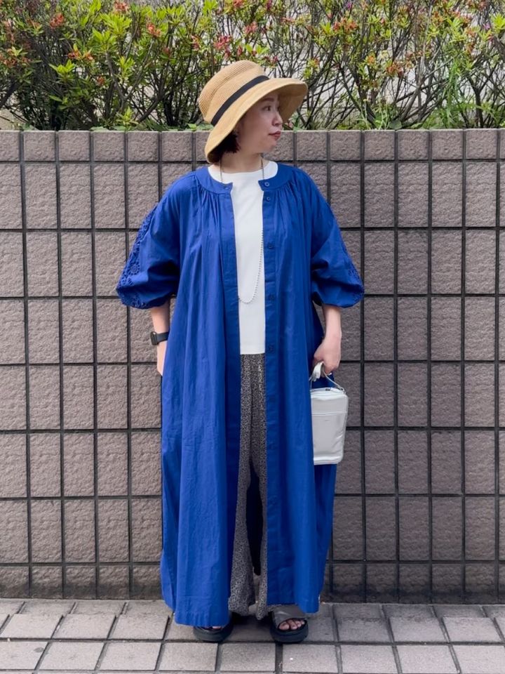 高コスパ！羽織りにも使えるシャツワンピ