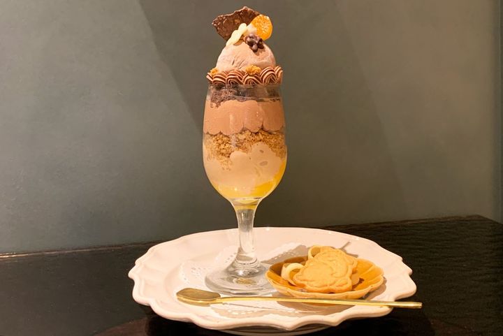 「ときめくご褒美チョコレートパフェ」2000円