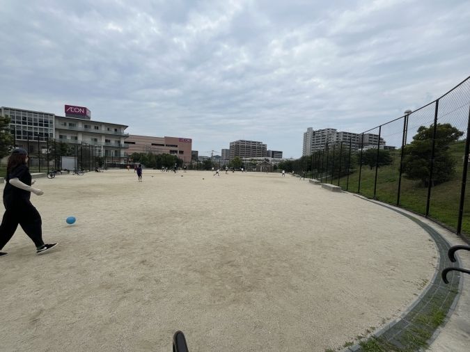 山ノ鼻古墳公園 グラウンド