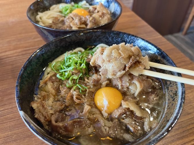 鬼盛りうどんたけちゃん 肉うどん