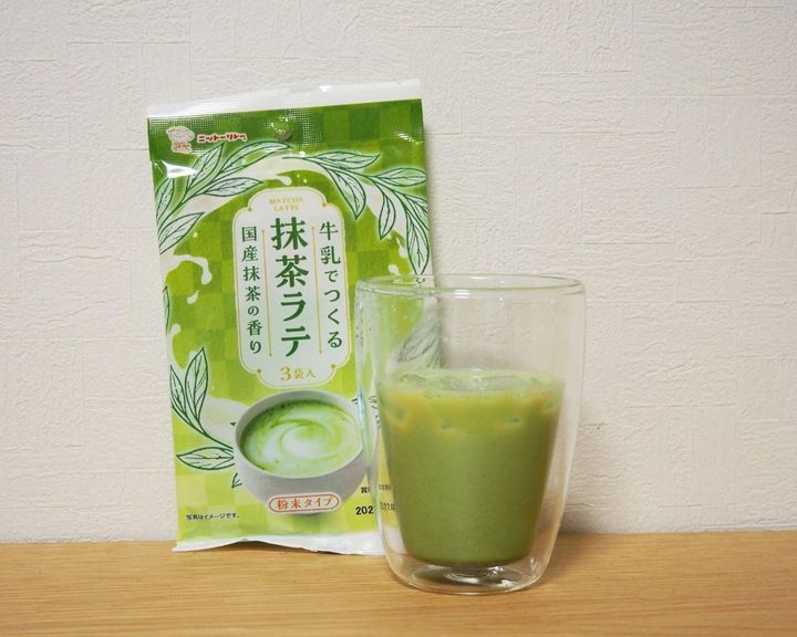 画像: 抹茶ラテは濃厚な味わい