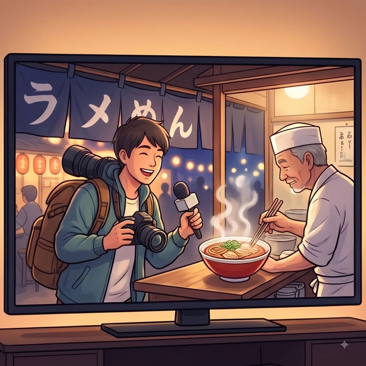  旅やグルメ番組