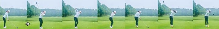 パワーに悩む人でも飛ばせる！美スイングのポイントは頭の位置にあり