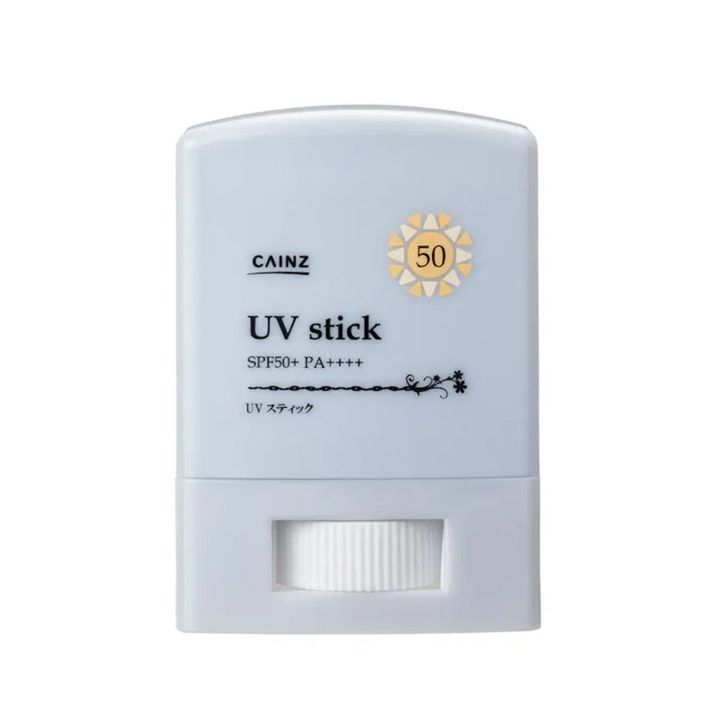 カインズUVスティックSPF50+PA++++の白い容器