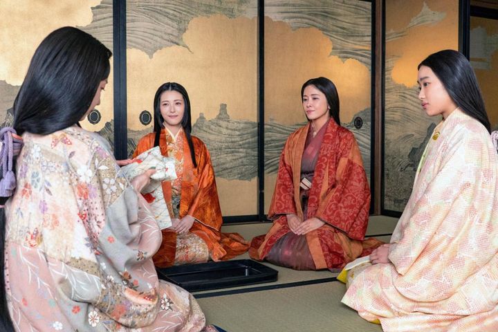 とも（宮澤エマ）ほか／大河ドラマ「豊臣兄弟！」第30回より ©️NHK